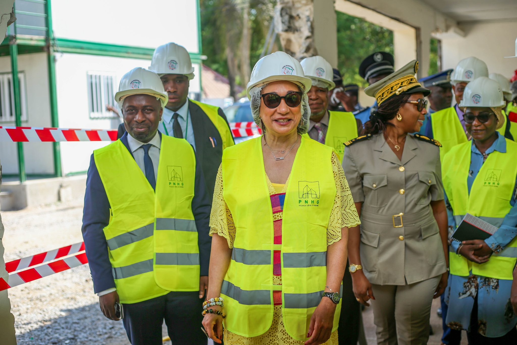 Visite du chantier de La Maison de l’Art SGCI