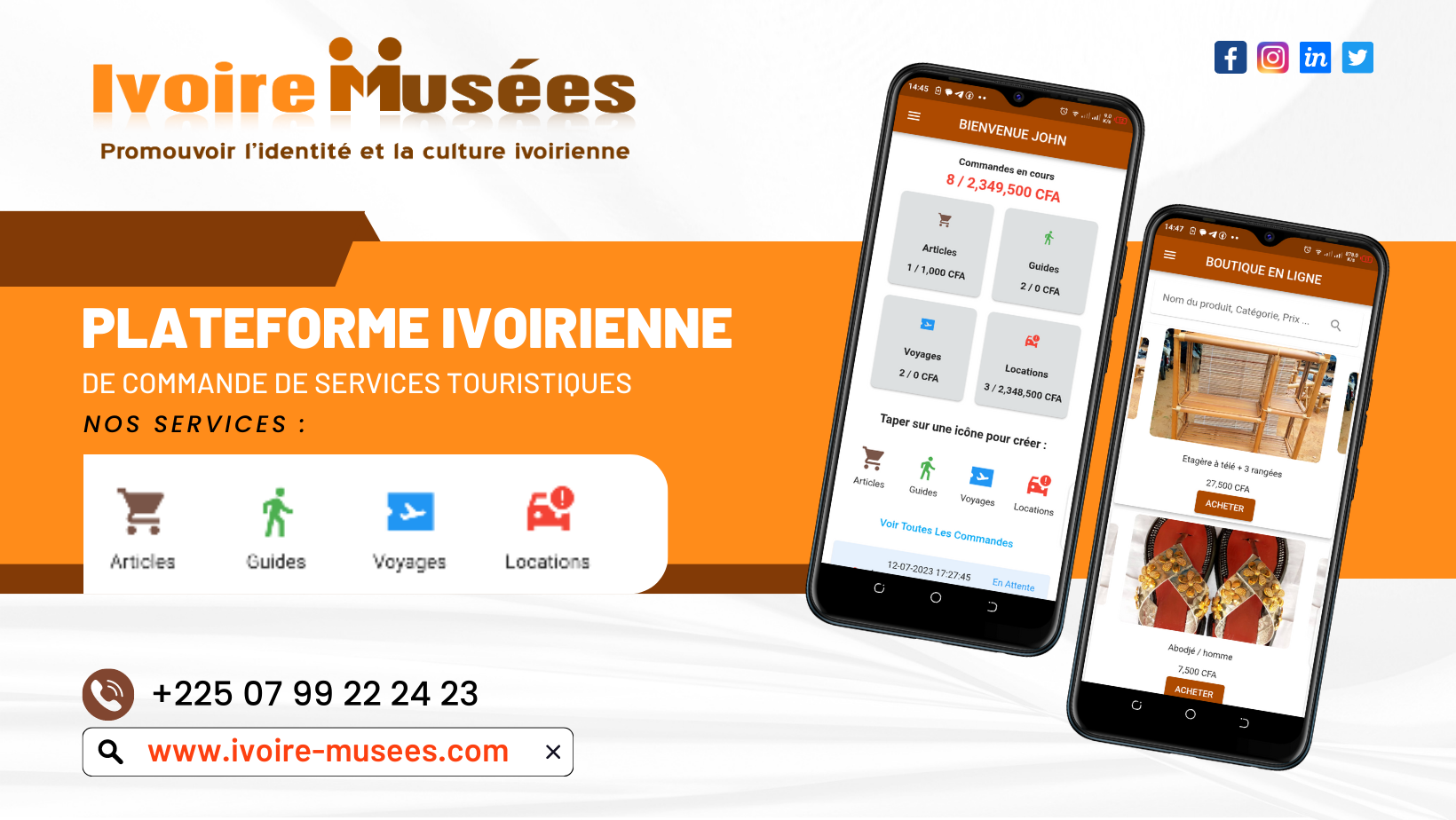 Lancement de la solution Ivoire Musées